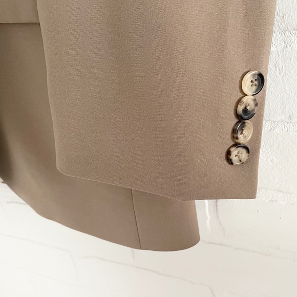 Hugo Boss Men’s Blazer Single breast Wool Stretch blend Taupe Tan Beige 48R - Picture 16 of 16